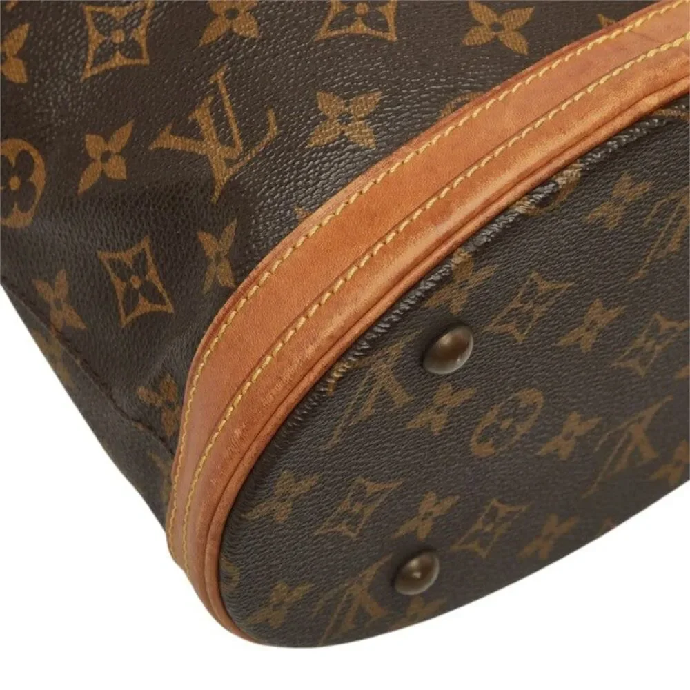 Louis Vuitton Petit Bucket PM Monogram Shoulder Bag